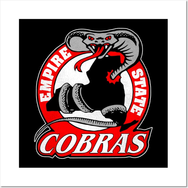 Defunct Empire State Cobras Roller Hockey Wall Art by Defunctland